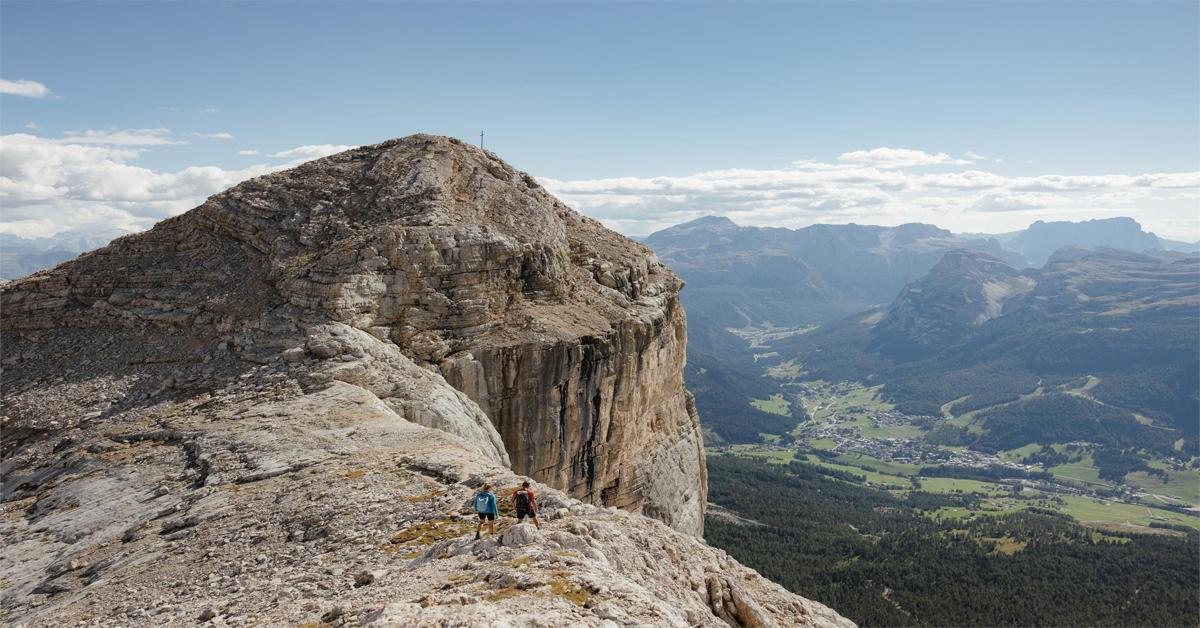 Ferrata Sas dla Crusc e Sas dles Diesc