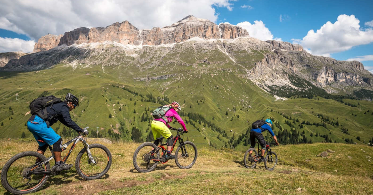 Punti salienti del percorso Sellaronda MTB